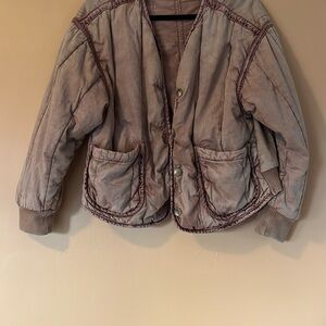 Women's Free People quilted jacket size xs